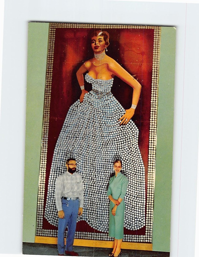 Postcard Silver Queen Virginia City Nevada USA