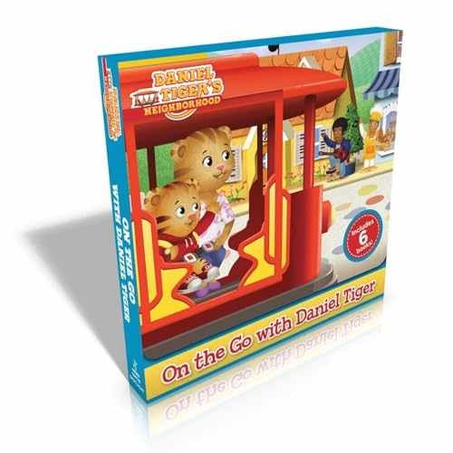 On the Go with Daniel Tiger! (Boxed Set): - Paperback, by Various - Acceptable