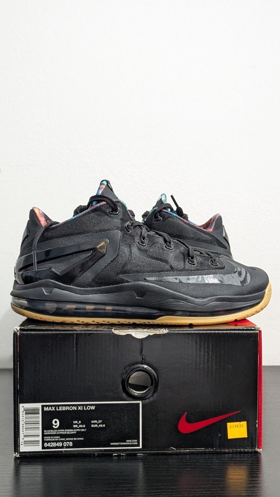 Nike Max LeBron 11 Low 'Gum' ( 2014) Size: M/9 - W/10.5 USED