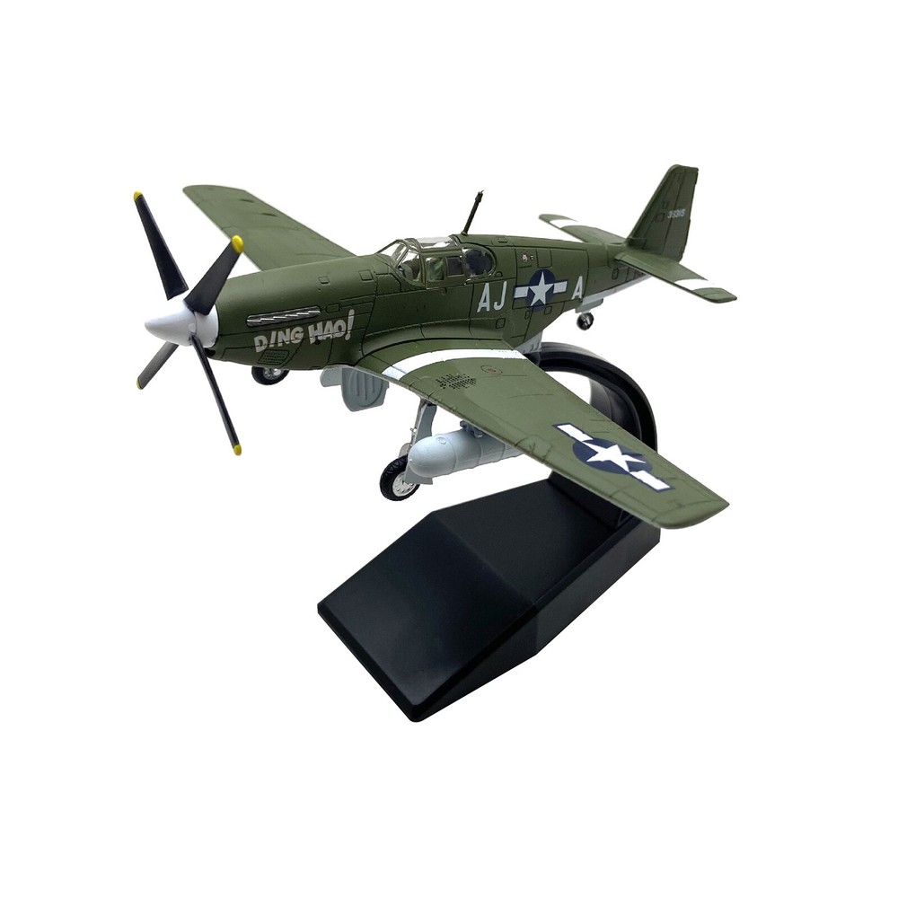 1/72 Military WW2 P-51B Mustang Fighter Alloy Aircraft Model Plane Gift Craft