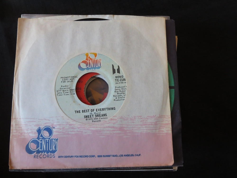 SWEET DREAMS - The Best Of Everything PROMO Unplayed Old Stock