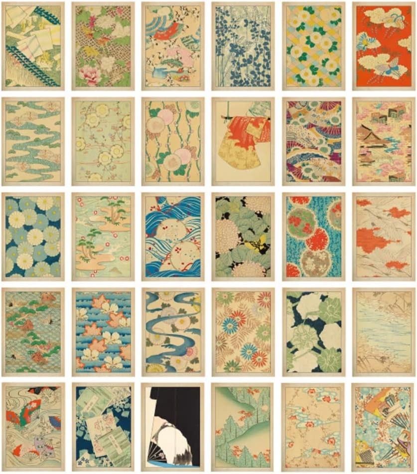 Vintage Art Postcards Set 30 Postcards Japanese Artist Korin Furuya New