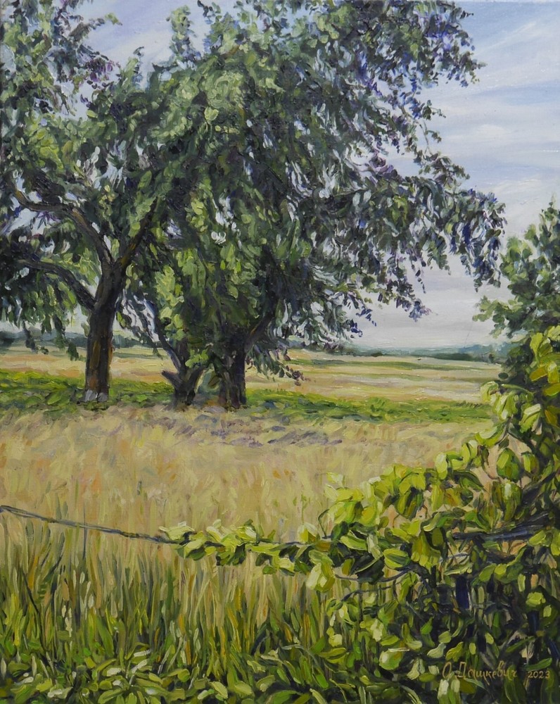 art 112 original painting 50x40 cm DO oil in canvas landscape realizm