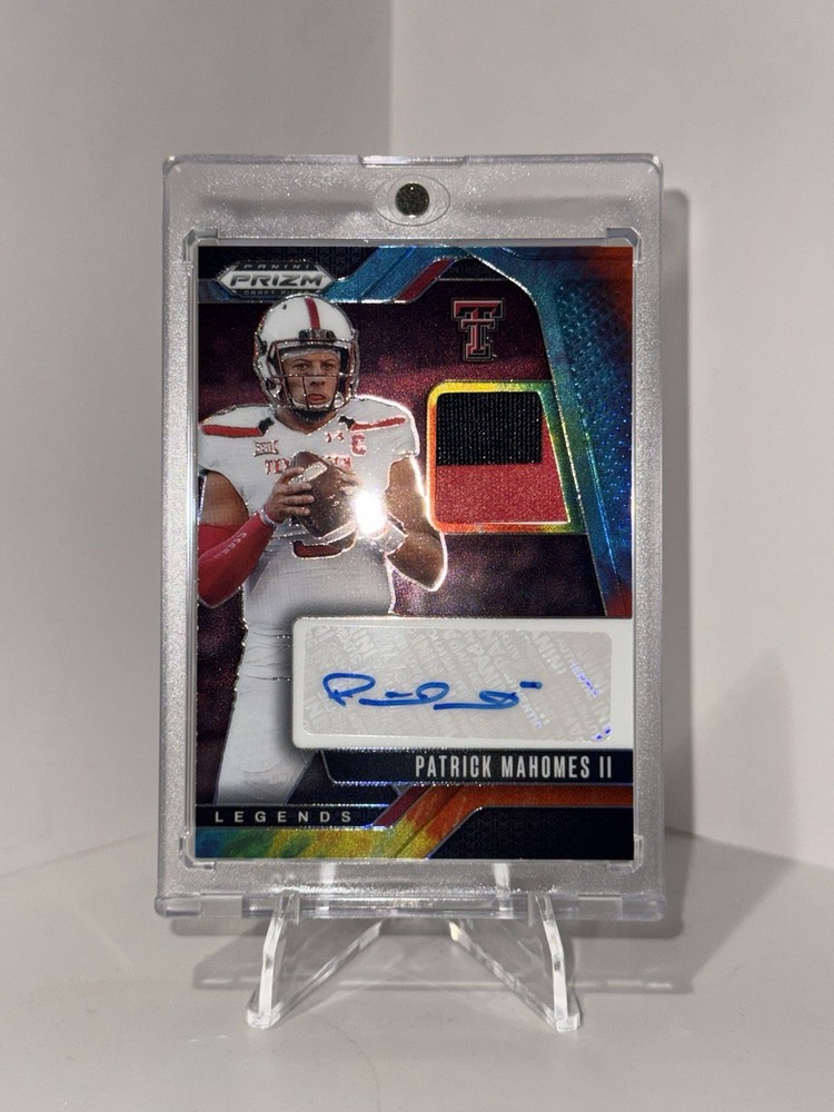 2025 Panini Prizm Draft Picks Patrick Mahomes II Tie-Dye Patch Auto /25 #LPA-PM2