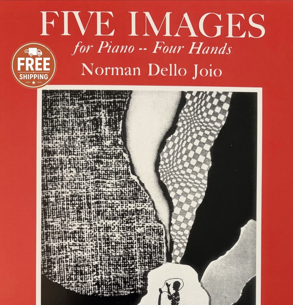 Norman Dello Joio Five Images Piano Duet Sheet Music 1 Piano 4 Hands
