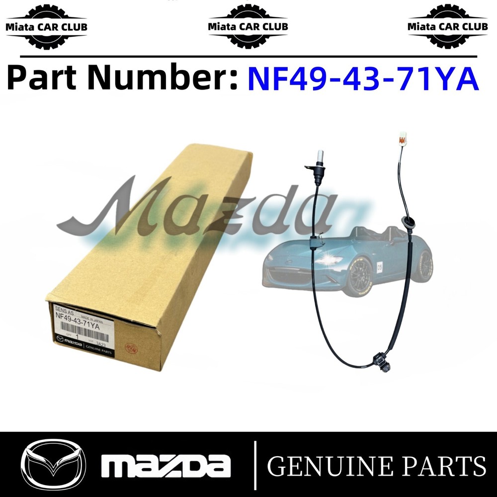 2006-2015 Mazda MX-5 Miata OEM Rear Right ABS Speed Sensor NF49-43-71YA
