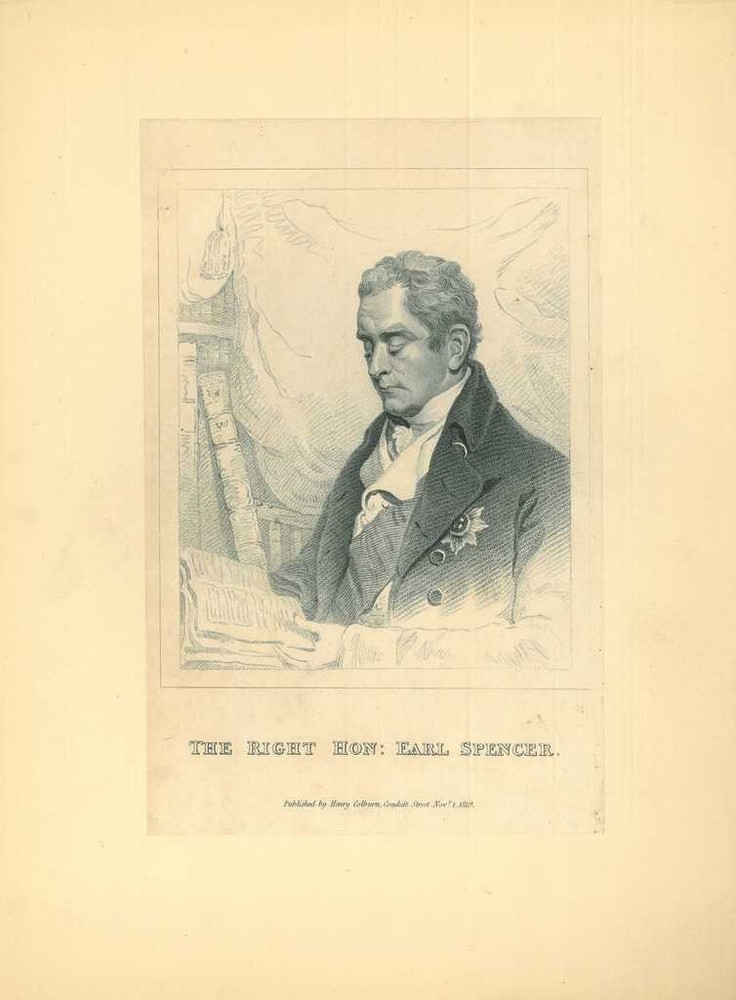 Portrait of George John Spencer, 2nd Earl Spencer,