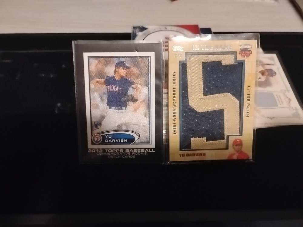 yu darvish 1/1 Topps In The Name And Commemorative Rookie Patch