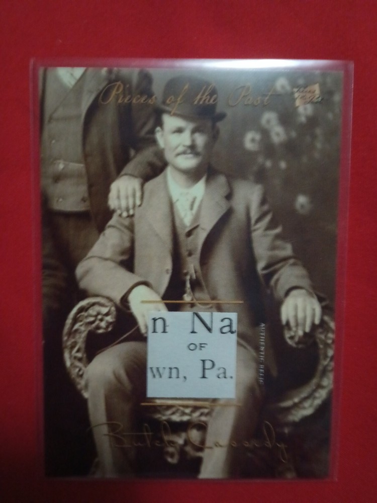2023 Pieces Of The Past Butch Cassidy Document Relic