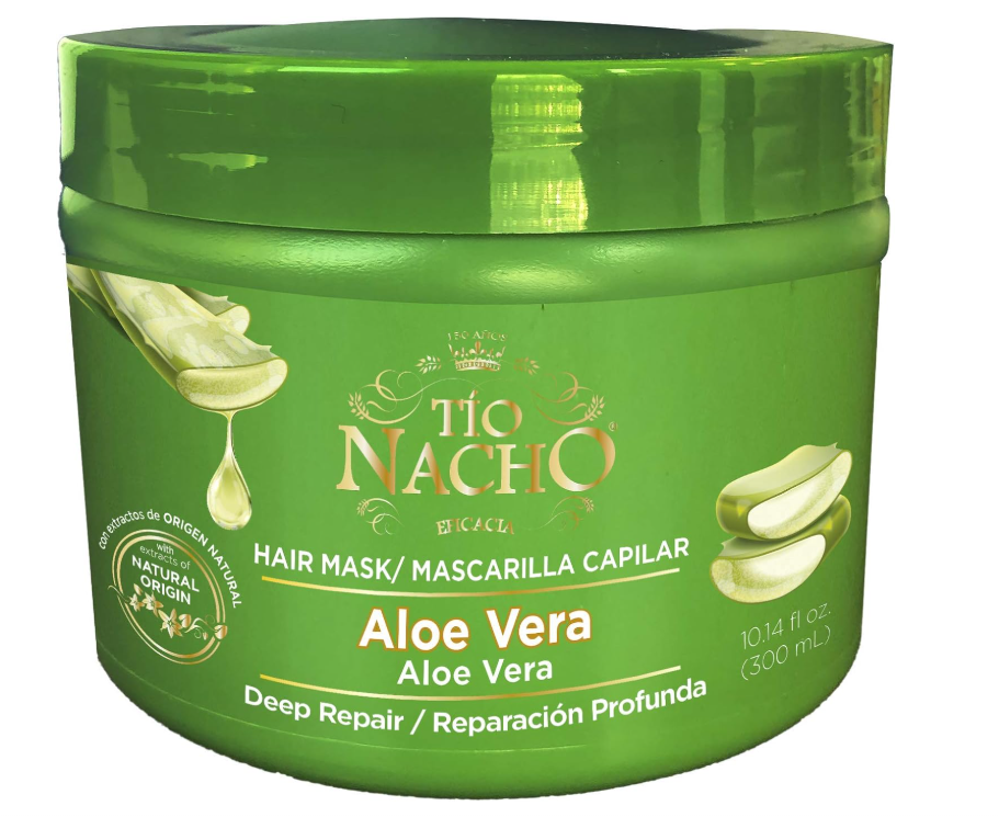 Tio Nacho Aloe Vera Deep Repair Hair Mask 10.14 oz for Damaged Hair  