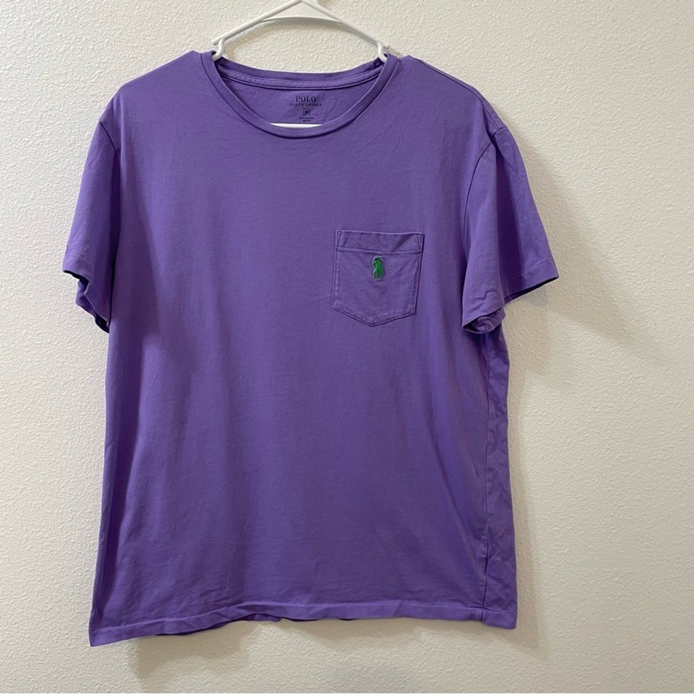 Polo Ralph Lauren pocket t shirt purple medium