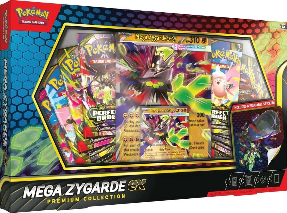 Pokemon Mega Zygarde ex Premium Collection Box