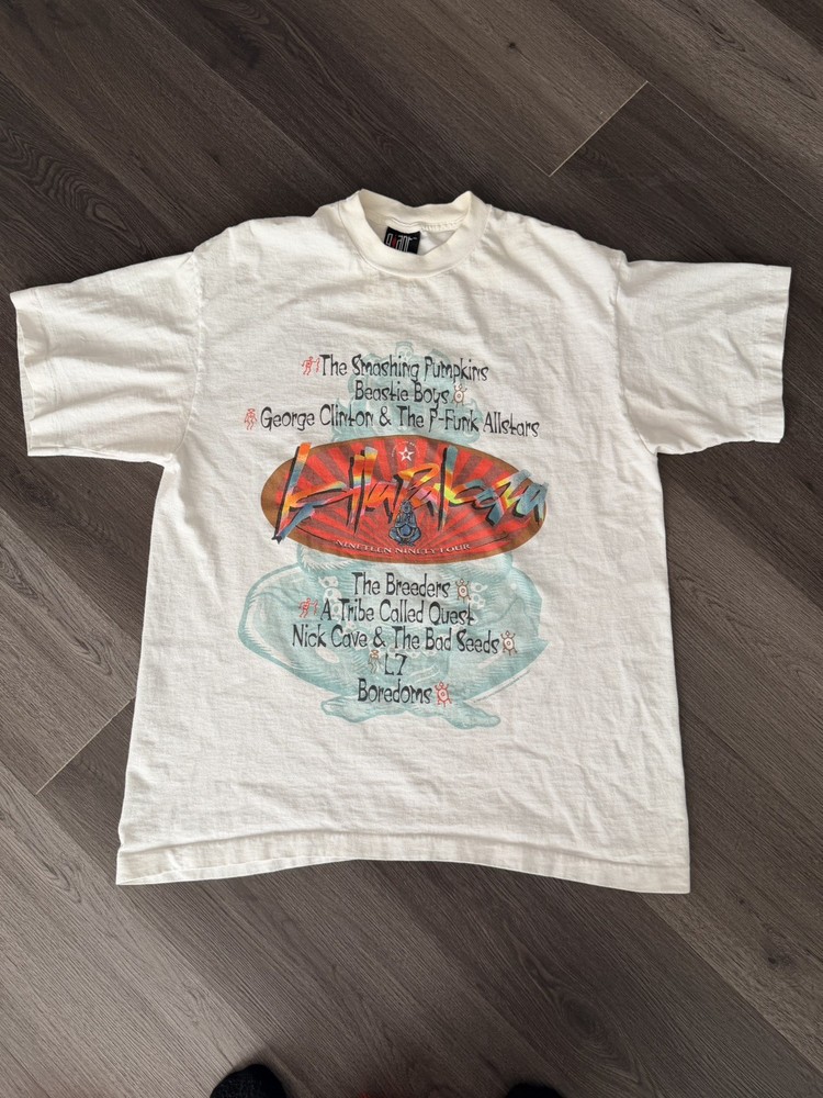 Vintage Lollapalooza 1994 Shirt Size XL Giant Single Stitch Smashing Pumpkins