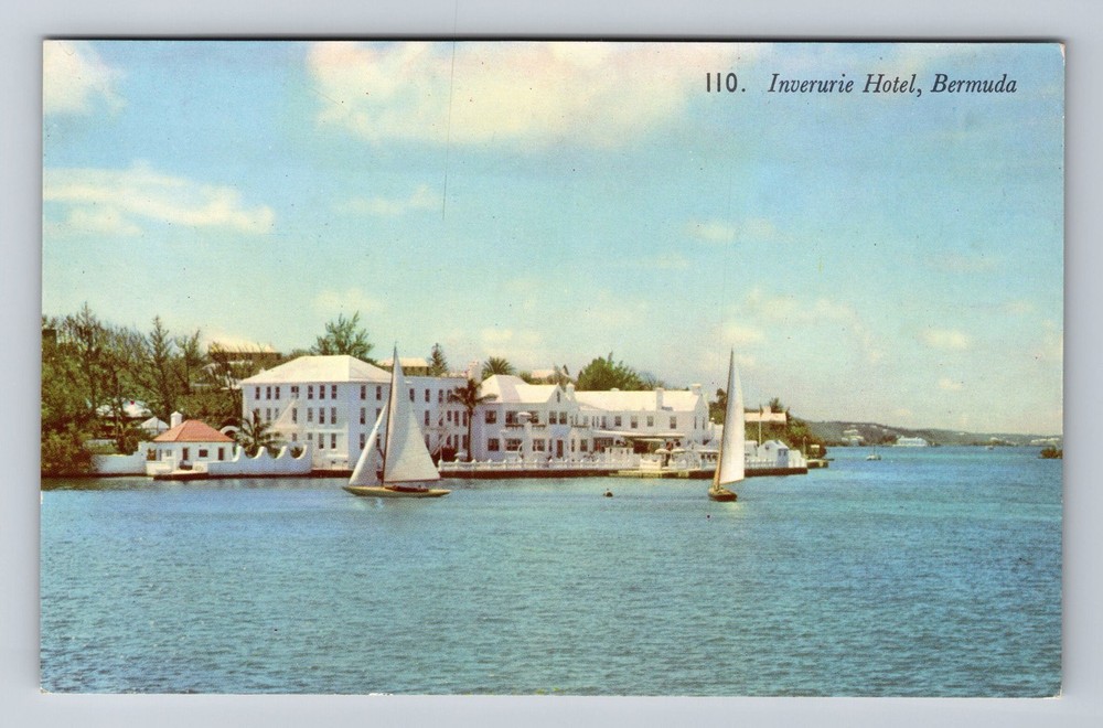 Bermuda-Inverurie Hotel Standard Postal Post PC Old View Card Vintage Postcard