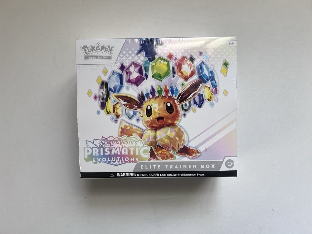 Pokémon PRISMATIC EVOLUTIONS Elite Trainer Box ETB New & Sealed Scarlet & Violet