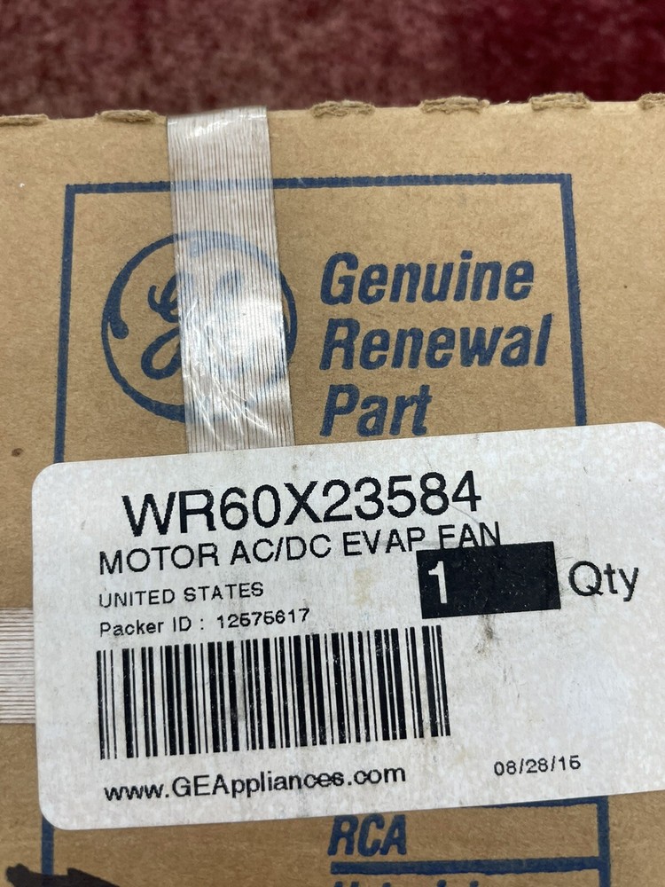 VIALU WR60X10141 Evaporator Fan Motor For GE