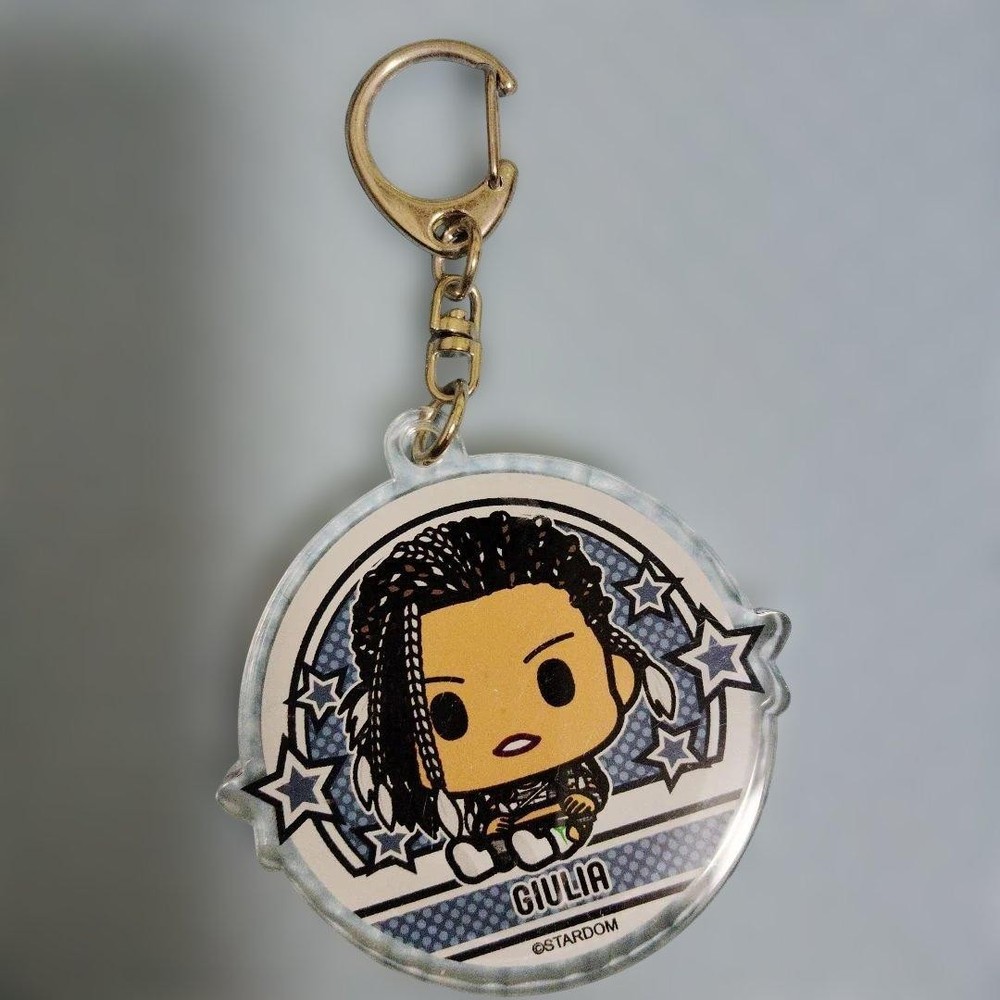 Julia WWE Acrylic Keychain Stardom & Joshi Pro Wrestling Used Japan