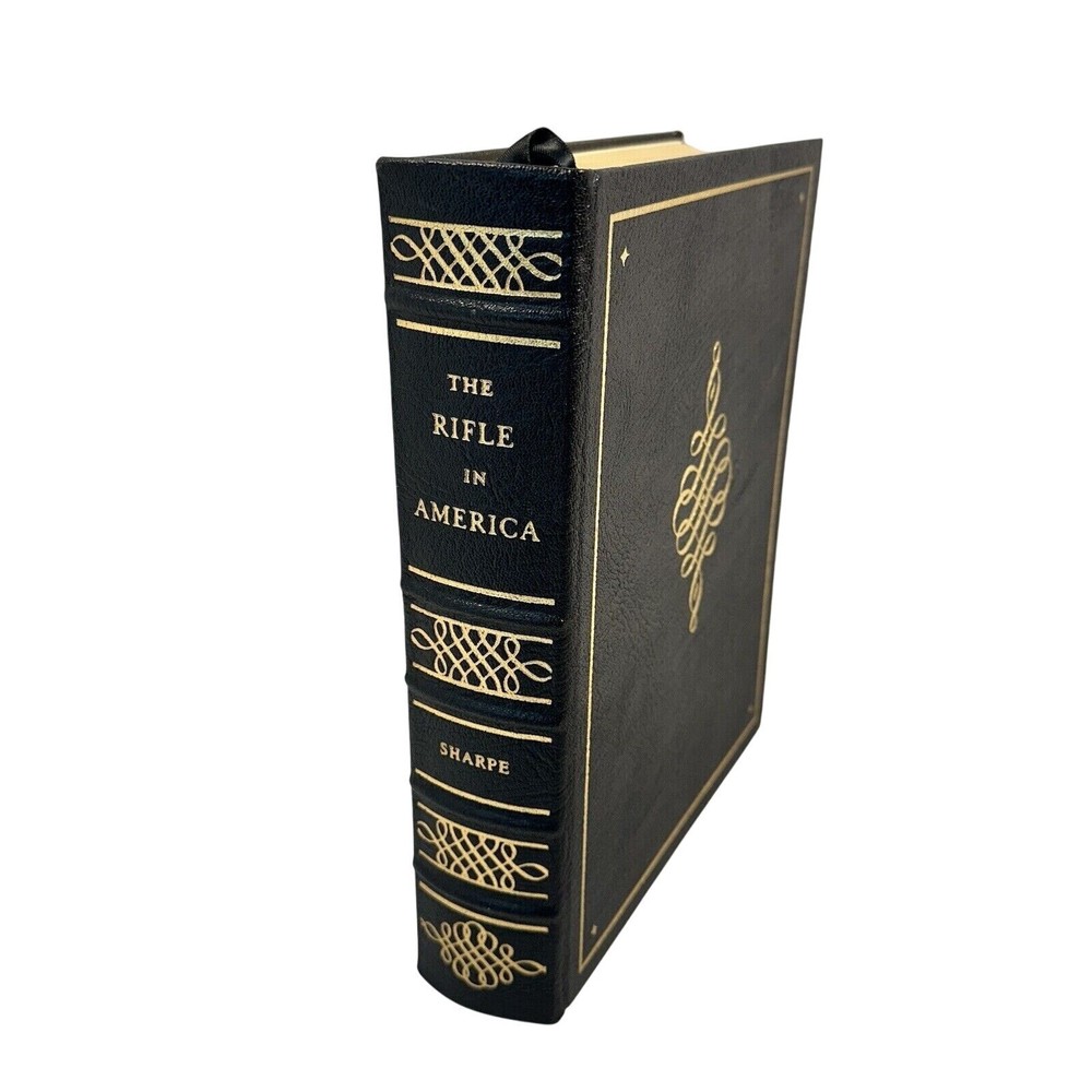 The Rifle in America by Philip B. Sharpe 1995 NRA Leather Bound Firearms Book