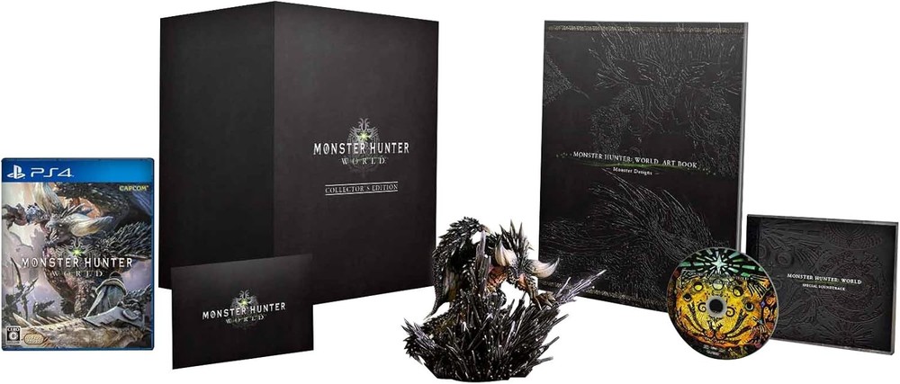 Monster Hunter: World Collector's Edition (MONSTER HUNTER: WORLD... book form JP