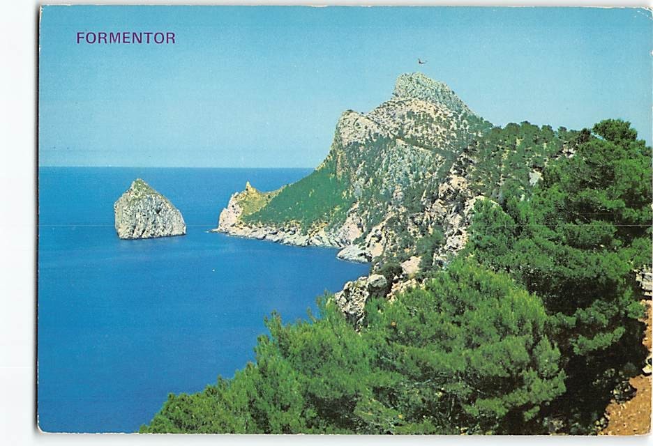 Postcard Formentor Mallorca Spain