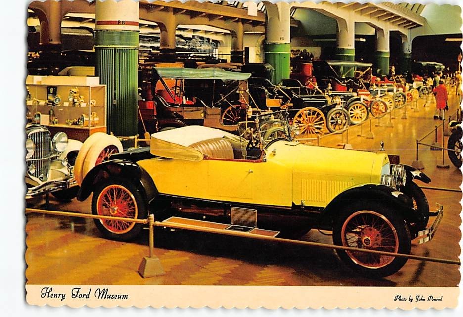 Postcard Henry Ford Museum Dearborn Michigan USA