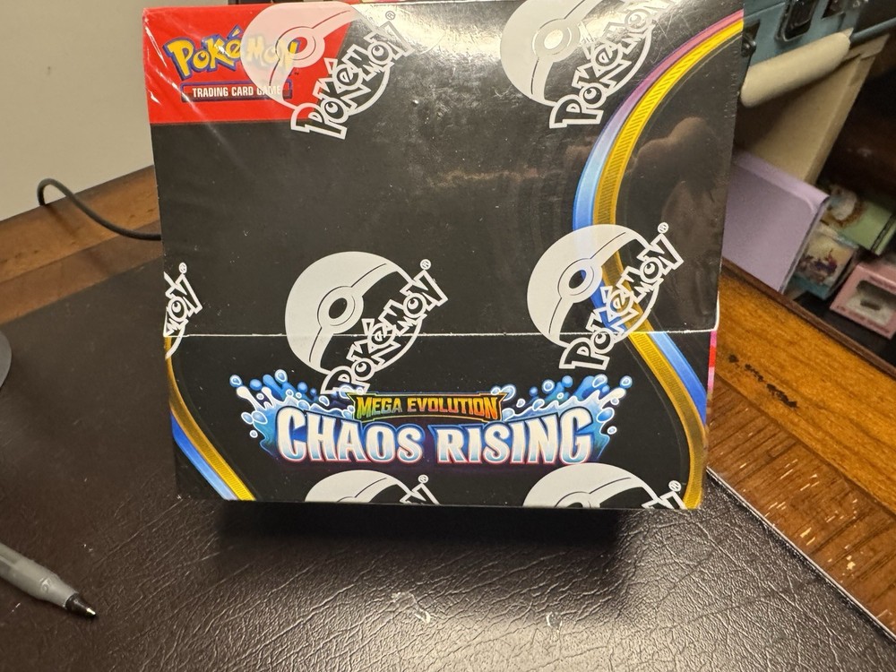 Pokémon TCG Chaos Rising Booster Box Sealed Factory New 36 Packs Mega Evolution