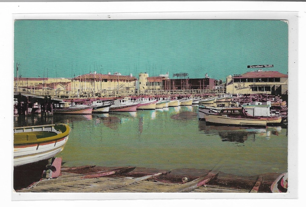 VTG Postcard Fisherman's Wharf - San Francisco, CA