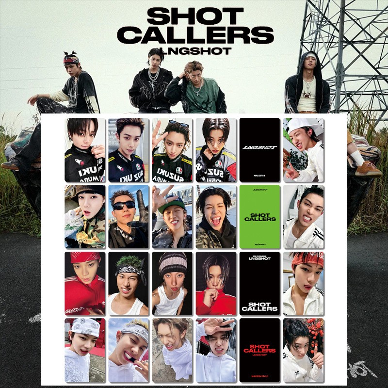 Lngshot Debut Album shot Callers Card Special Edition Card Motorcycle Card