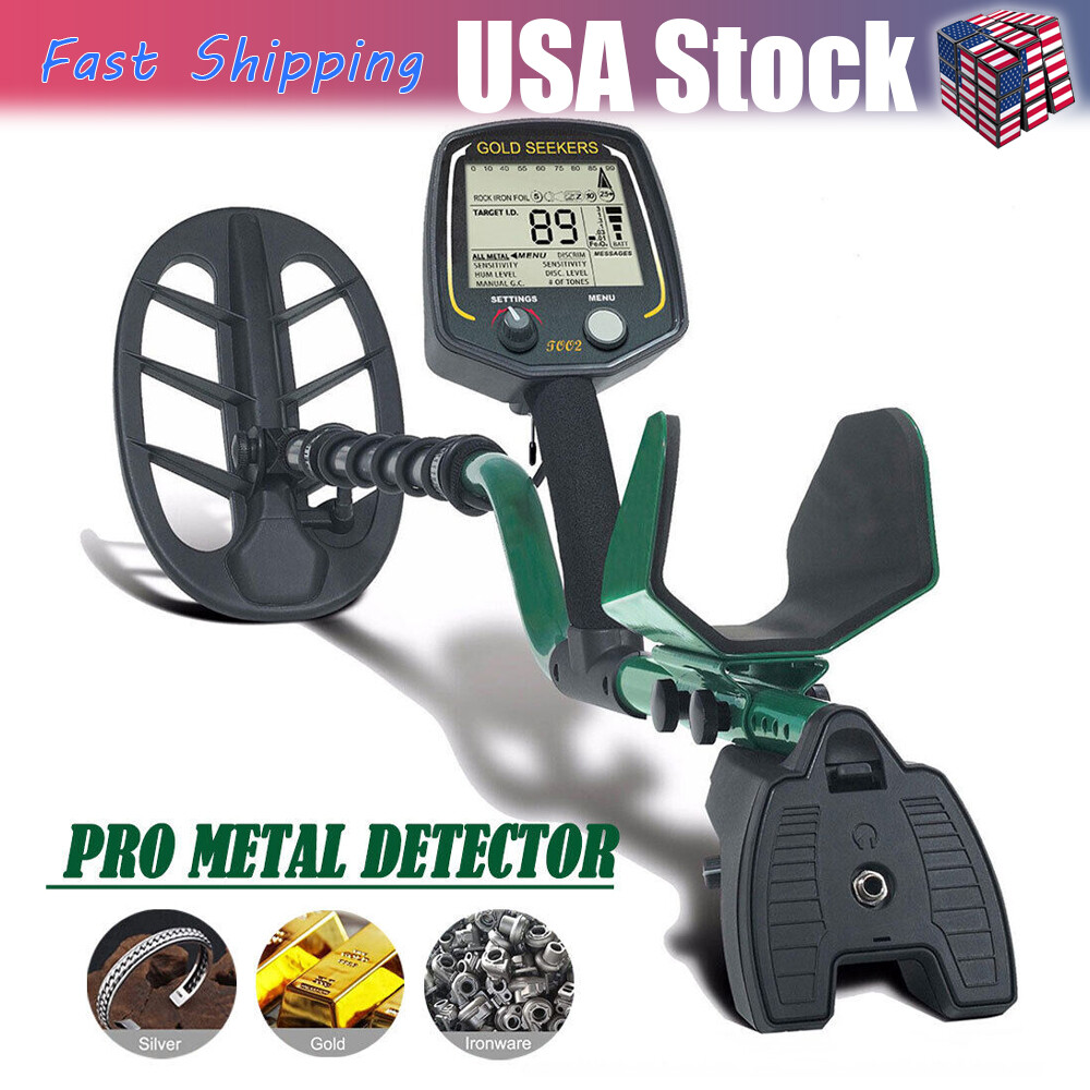 Multi-Frequency Waterproof Metal Detector Gold Finder w/ 11