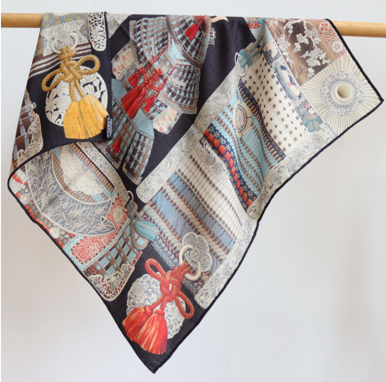 NEW 70% Cashmere & 30% Silk Wrap Scarf Double Face Square Shawl 65X65CM