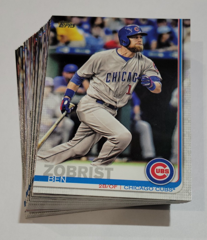 2019 Topps - Chicago Cubs Team Set (Series 1, 2, & Update) - 35 Cards