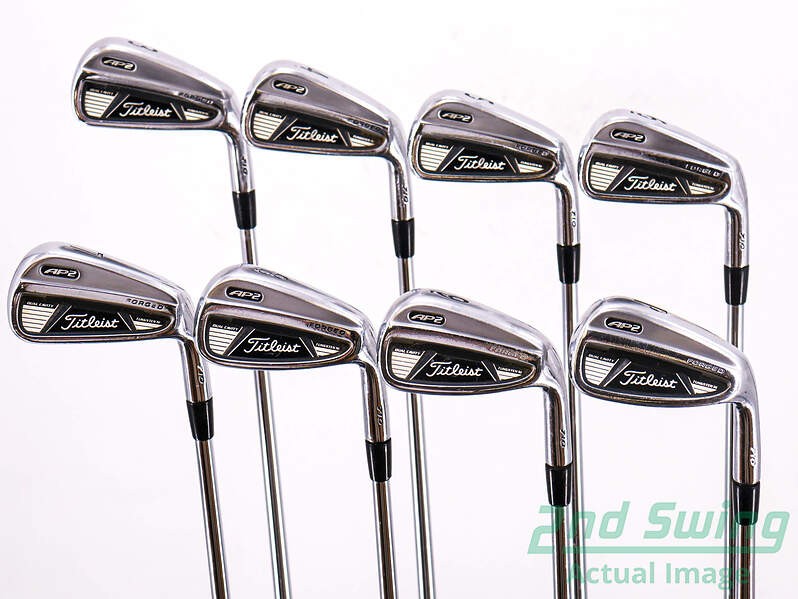 Titleist 710 AP2 Iron Set 3-PW X-Stiff Steel Right Handed +1/4 Inch