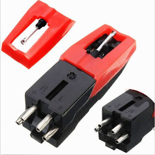 Ceramic Phono Cartridge with Stylus for Vintage LP Turntables  