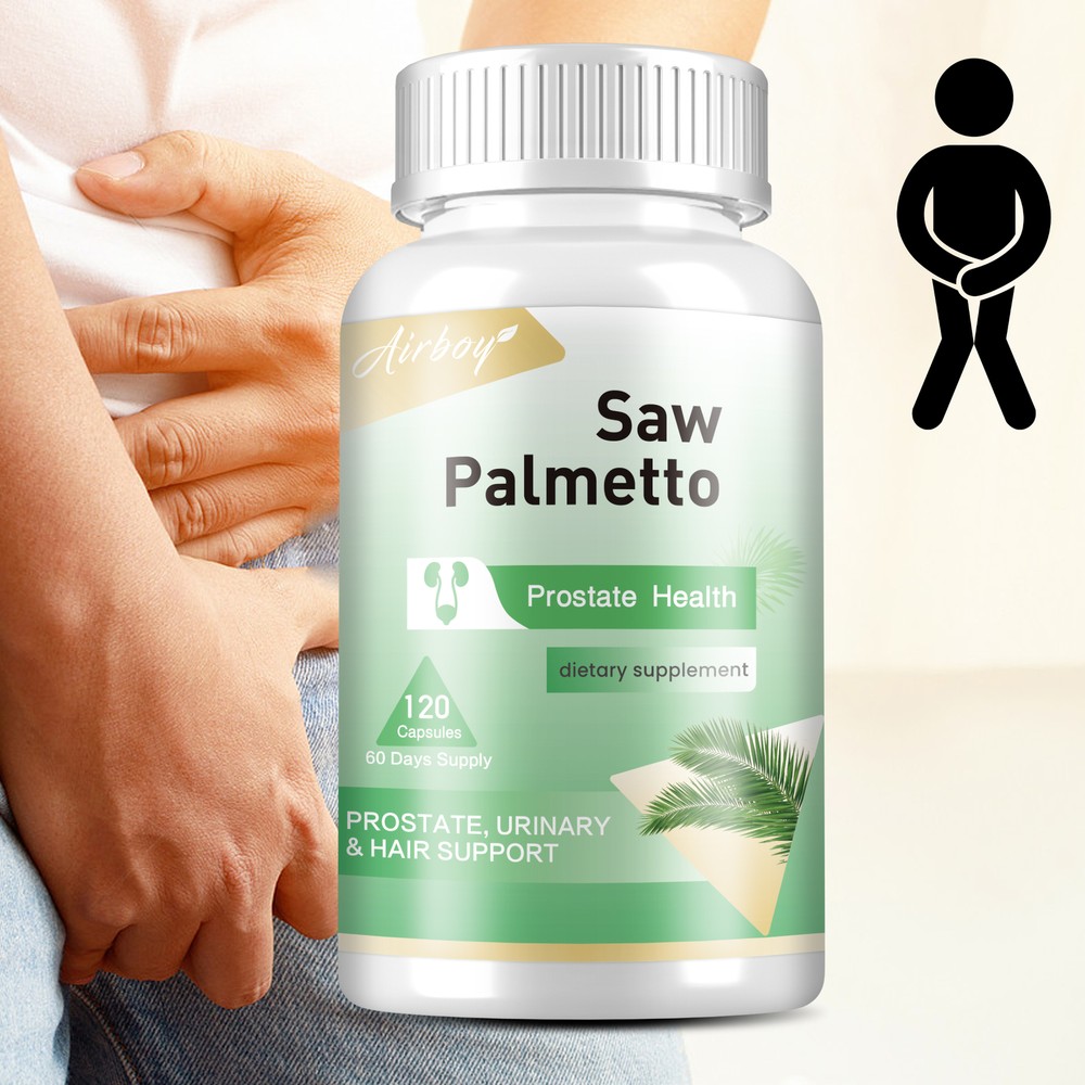 Saw Palmetto 500mg-Prostate Health Support, Endurance,Relieve Frequent Urination