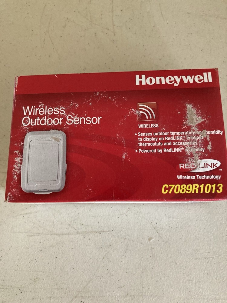 Honeywell Home  C7089R1013 RedLINK Wireless Outdoor Sensor NEW-Old Stock