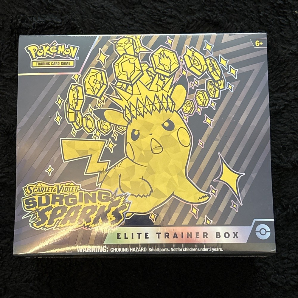 Pokémon Scarlet & Violet Surging Sparks Elite Trainer Box