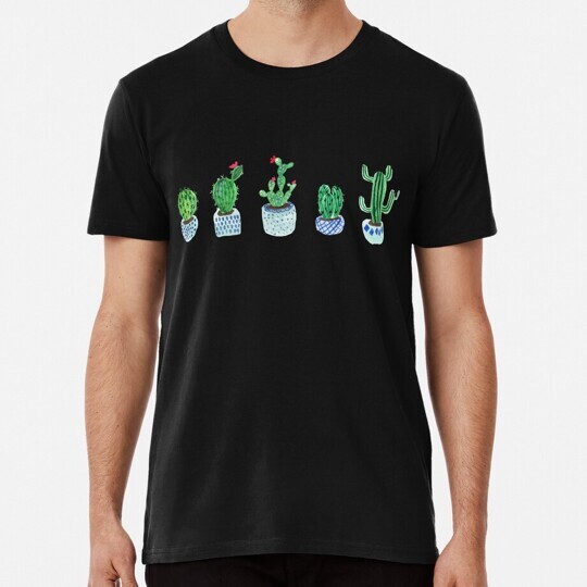 Cactus In Watercolor S to 5XL Made in the USA T-Shirt