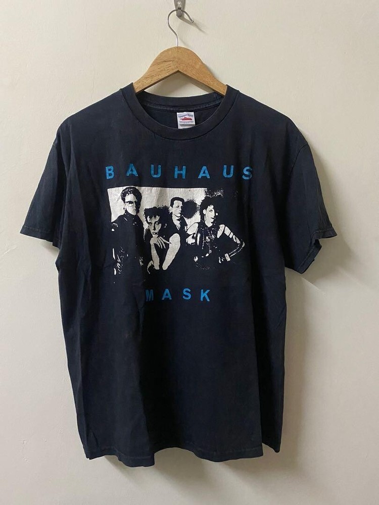 Retro Bauhaus Band T-shirt, unisex t-shirt full size, brand new black shirt