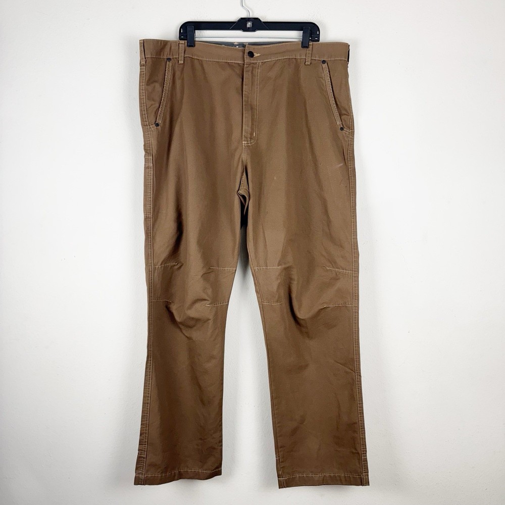 Wrangler Men's Outdoor Series ATG (All Terrain Gear) Pants Size 42x32 Teak Brown