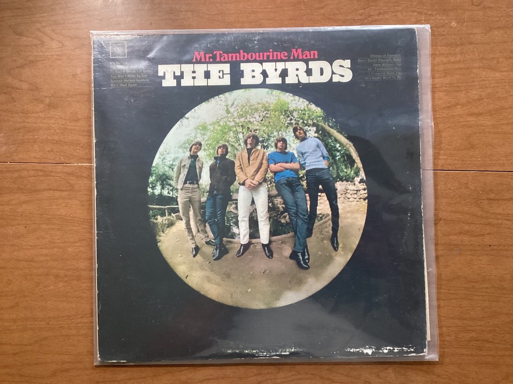1965 The Byrds Mr Tambourine Man-LP VG+ Columbia Records CL 2372-MONO