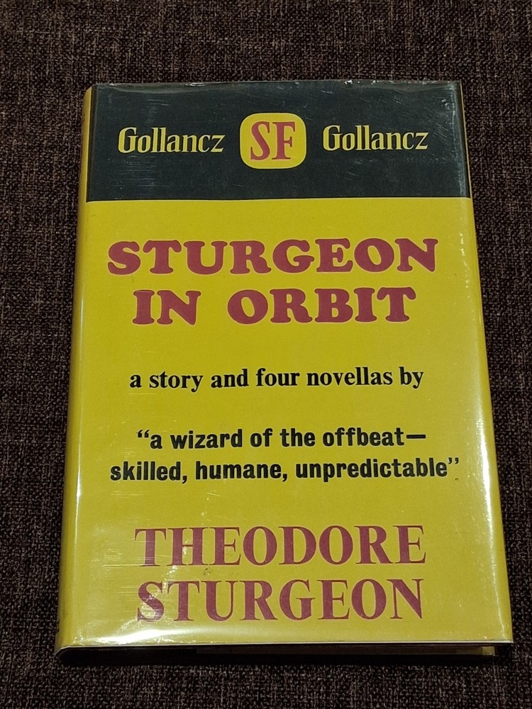 Theodore Sturgeon  Sturgeon in orbit  HBDJ 1ST edition  NEW,  FINE