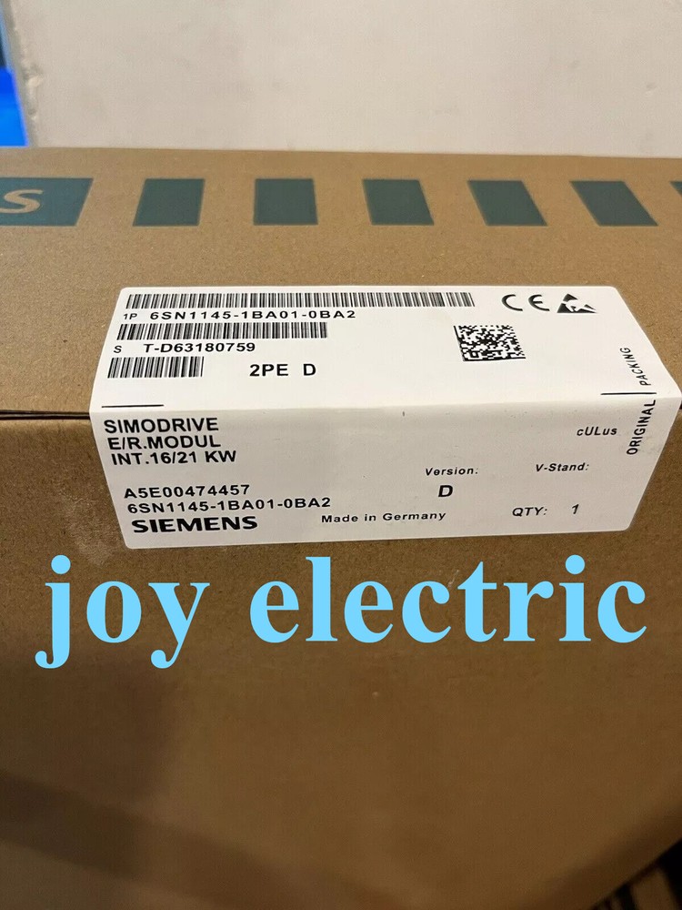 One New 6SN1145-1BA01-0BA2 SIMODRIVE Power Module 6SN11451BA010BA2 Fast Ship