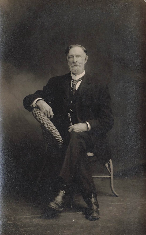 Well Dressed Man Sitting In Chair Studio Portrait Real Photo Postcard 1910 Rppc