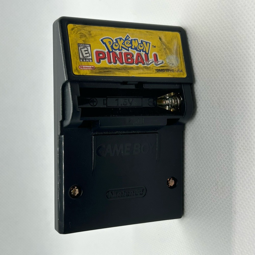Pokémon Pinball (Nintendo Game Boy Color, 1999) GBC Authentic Cartridge Tested