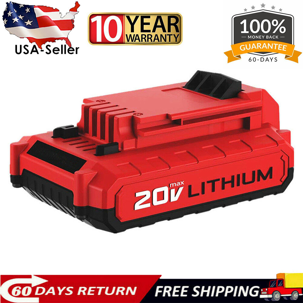 NEW 20 volt Lithium-Ion Battery for PORTER CABLE 20V Max PCC680L PCC685L 3.0Ah