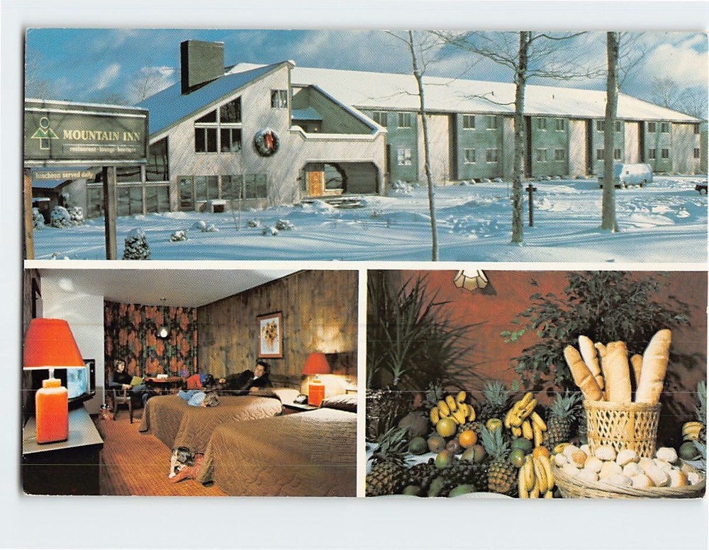 Postcard The Mountain Inn Killington Vermont USA