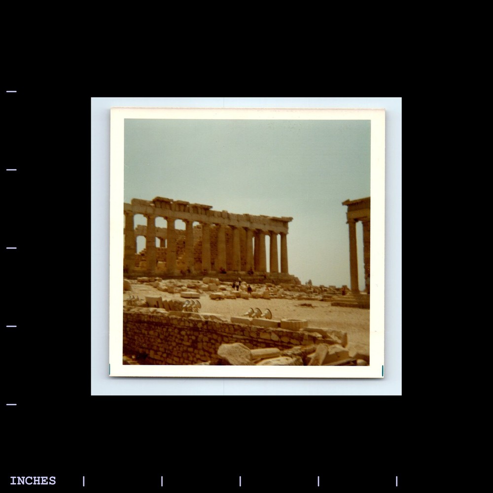 Square Color Photo ACROPOLIS ANCIENT GREECE LANDSCAPE