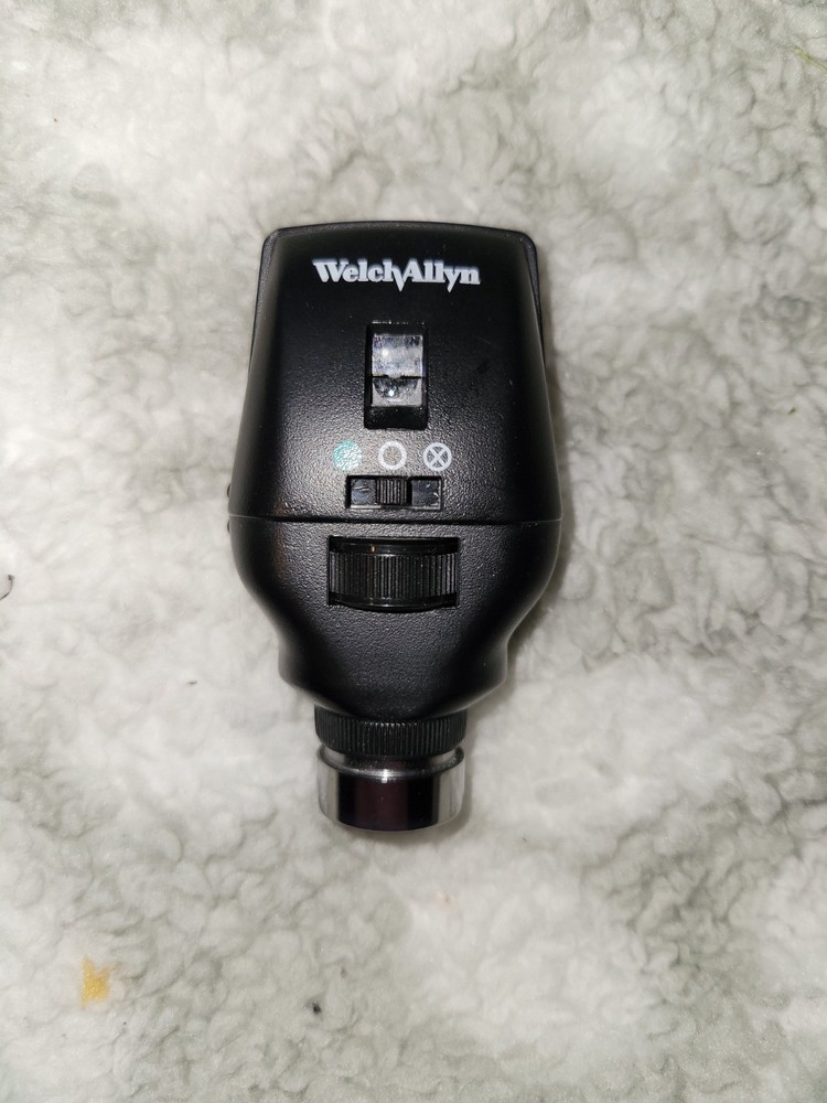 Welch Allyn 11720 Halogen Hex Coaxial Ophthalmoscope 3.5V - Works Great