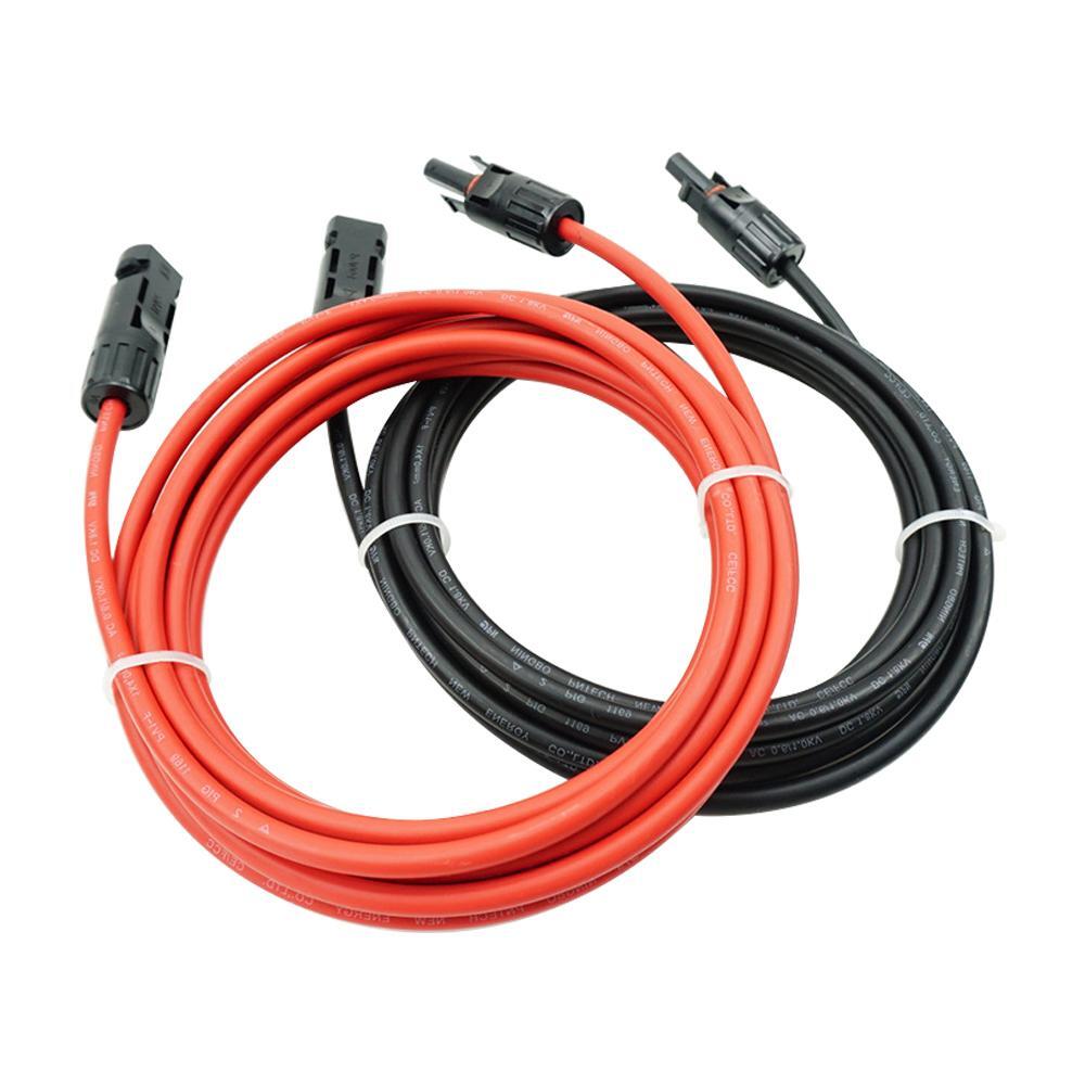 Reliable 140FT Solar Extension Cable 10AWG with Male Female Connectors and