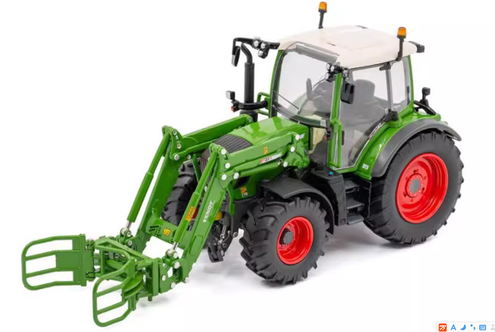 1:32 USK Fendt 313 Vario Bale Grapple Tractor Farm Vehicle Machine Diecast Model